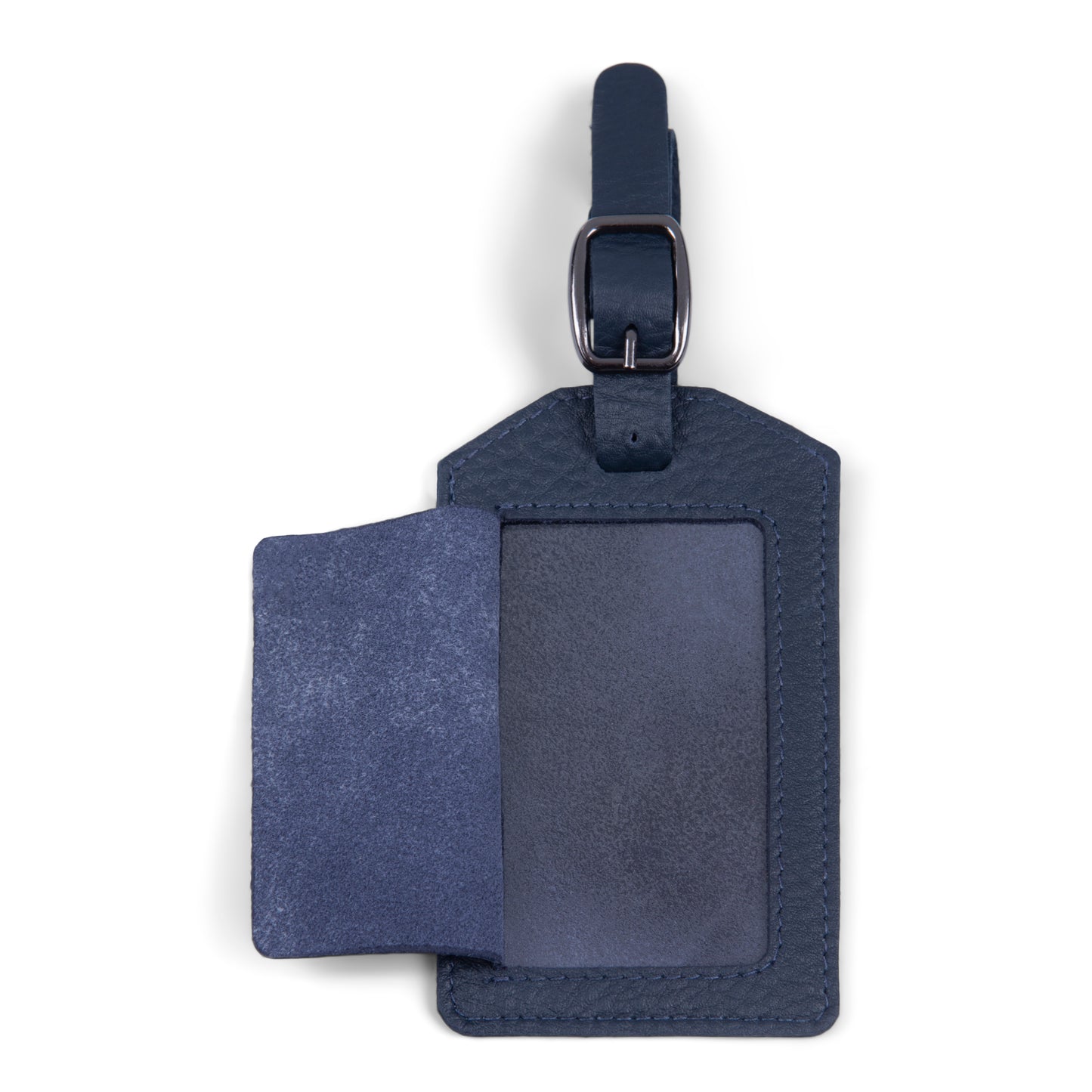 Etiquette de bagage en cuir