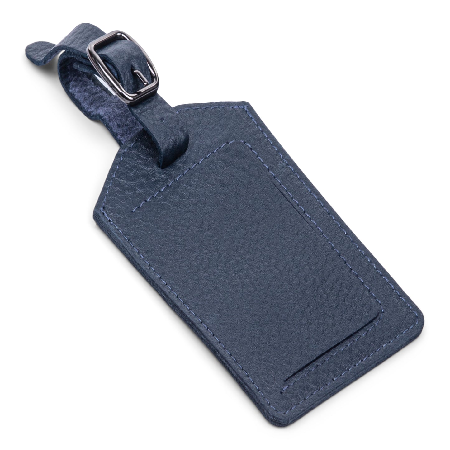 Etiquette de bagage en cuir