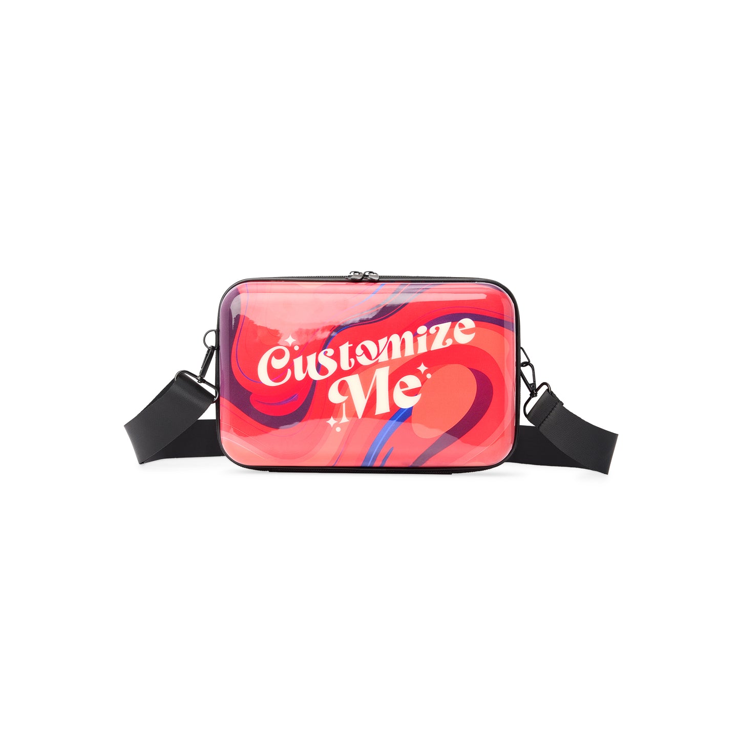 Customizable Wide Crossbody