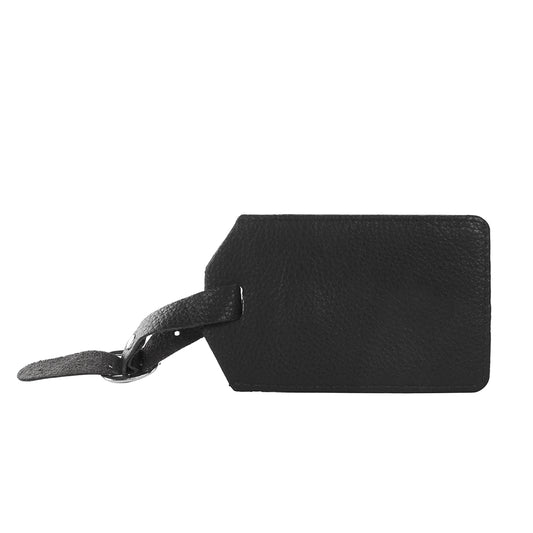 Etiquette de bagage en cuir