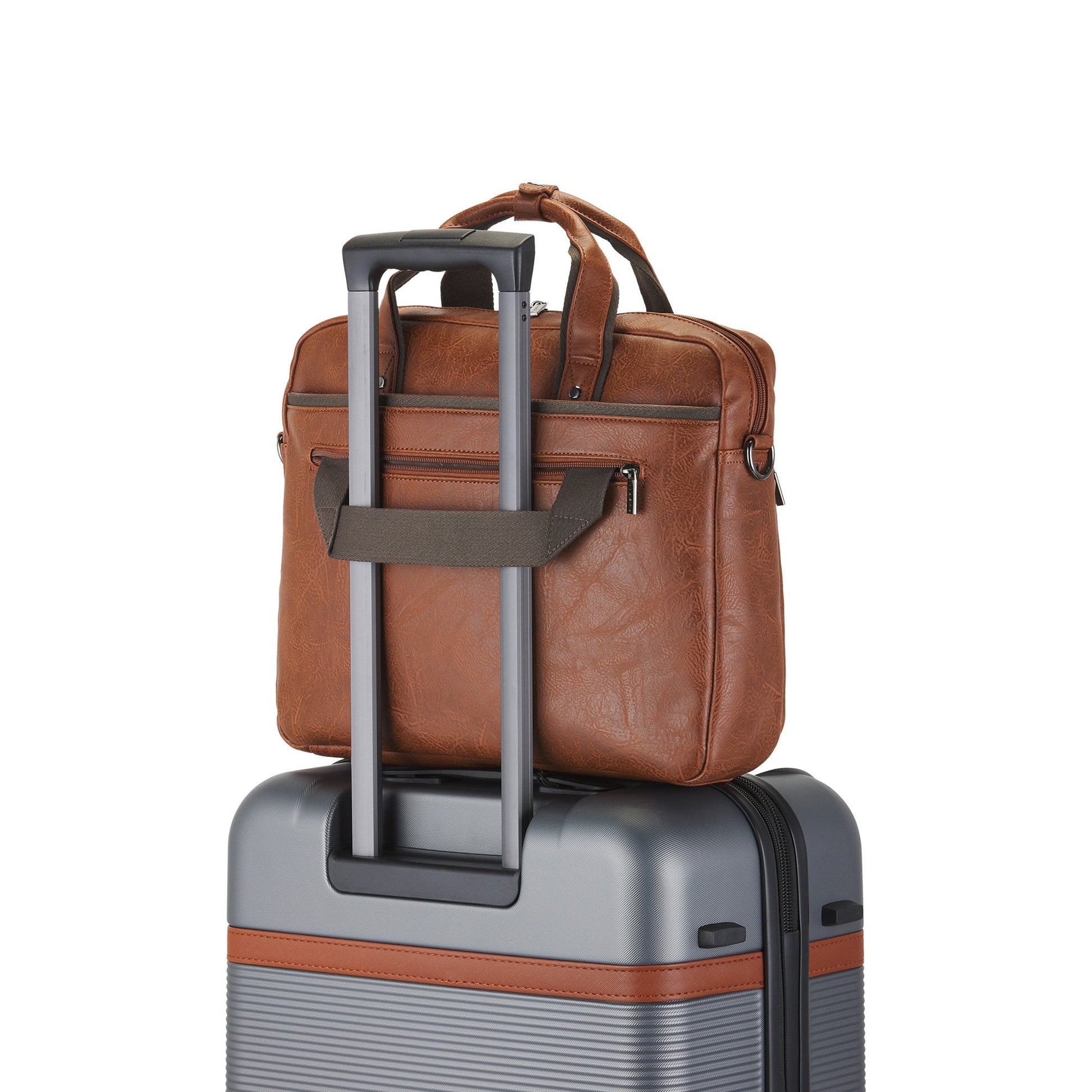 bugatti valentino backpack vegan leather cognac Valentino Briefcase – Bugatti Wholesale