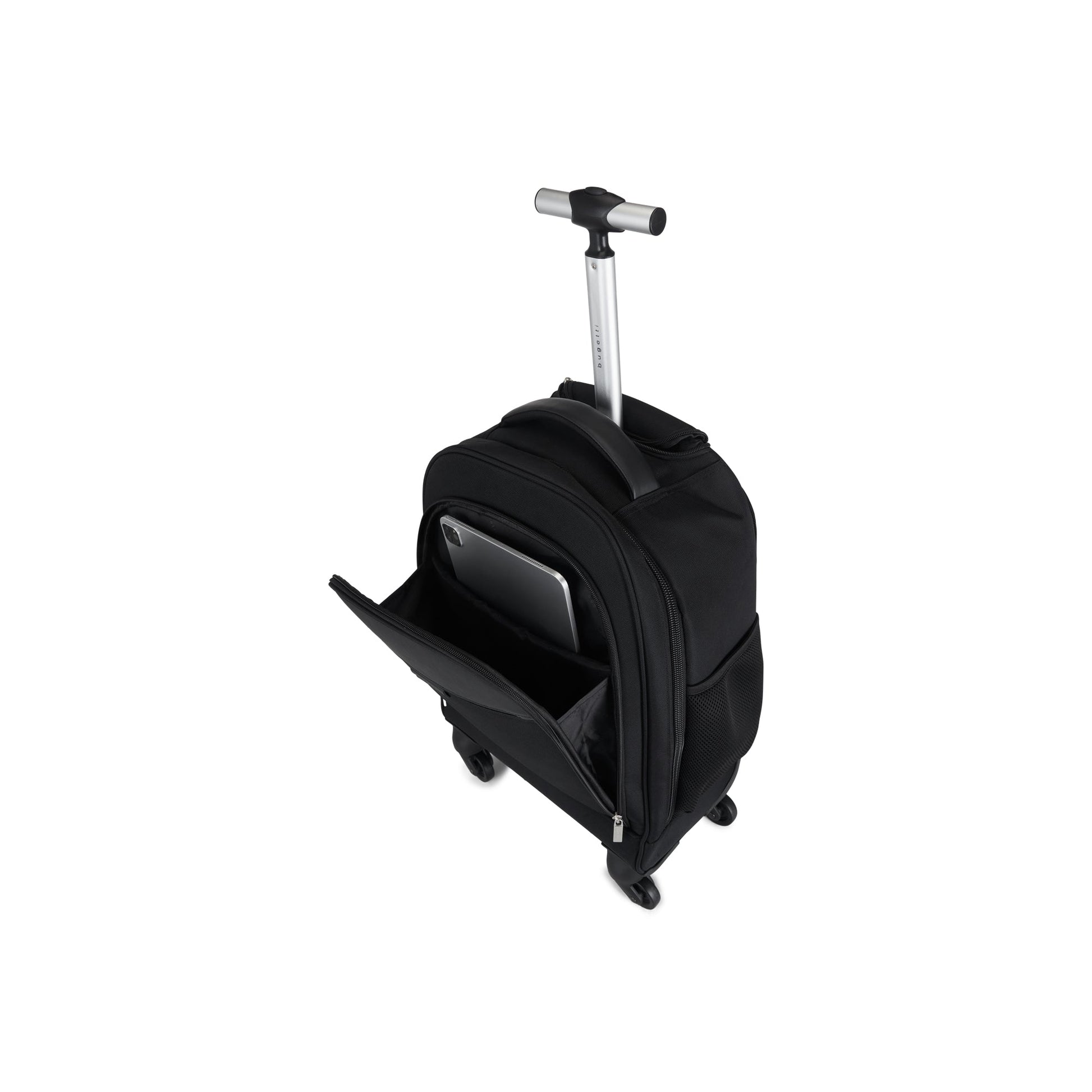 bugatti hybrid wheeled backpack with laptop compartment Lucas Backpack on Wheels – Bugatti Wholesale